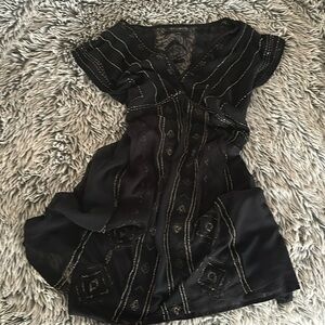 Black sheer Idyllwind dress from boot barn.Worn twice sadly doesn’t fit 💝